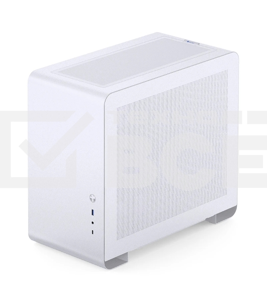 Корпус без блока питания JONSBO U4 Mini, Mini-Tower, TG, no fan, 1xUSB-A 3.0 + 1xUSB-C 3.2, mATX, mITX White