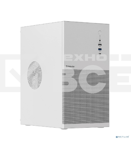 Компьютерный корпус Defender Apex Metal белый, mATX,Type C(3.0),USB3.0
