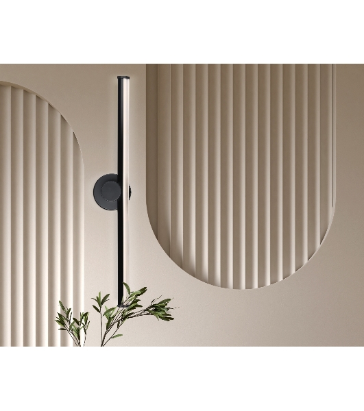 Светильник Ambrella light FL6102 BK черный 14W 3000K-6400K 605*100*60