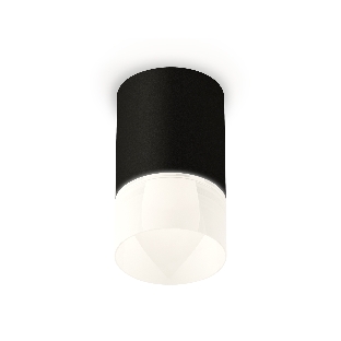 Светильник Ambrella Light XS7422025 SBK/FR черный песок/белый матовый MR16 GU5.3 (C7422, N7170)