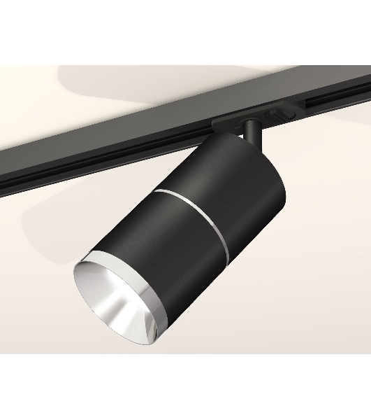 Светильник Ambrella light XT7402010 SBK/PSL черный песок/серебро полированное MR16 GU5.3 (A2537, C7402, A2070, C7402, N7032)