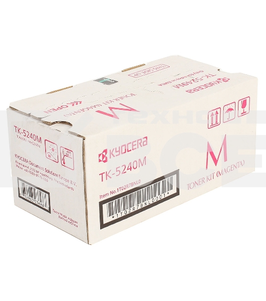 Картридж лазерный Kyocera TK-5240M (1T02R7BNL0) пурпурный для P5026cdn/cdw, M5526cdn/cdw 3000 стр.