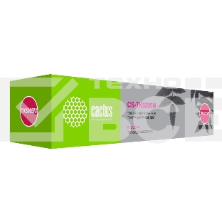 Картридж лазерный Cactus CS-TK5205M пурпурный (12000 стр.) для Kyocera Ecosys 356ci