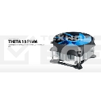 Кулер для процессора DEEPCOOL THETA 15 PWM черный/синий, 100 мм, алюминий, 2800 об/мин, 36 дБ, 4 pin, 95 Вт, 46 мм, фото7