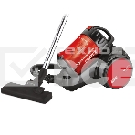 Пылесос Centek CT-2524 черный/красный, 420/2300 Вт, уборка сухая, пылесборник контейнер, 2 л, фото 1