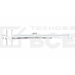 Хомут под маркер nylon 100x2,5 мм 100 шт. белый Rexant, фото2