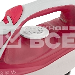 Утюг Scarlett SC-SI30K56 (розовый)Мощность, Вт: 2400; Световой индикатор работы: Да; Регулируемый пар до г/мин: 35; Паровой удар до г/мин: 140; Резервуар для воды, мл: 280; Функция разбрызгивания воды: Да; Терморегулятор: Да; Вертикальное отпаривание: Да;, фото5