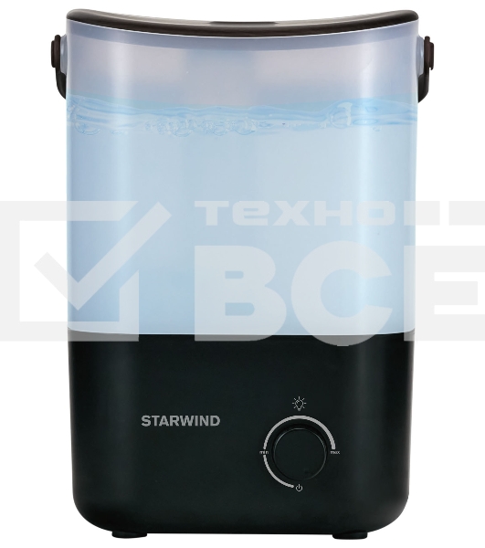 Увлажнитель воздуха Starwind SHC5310B 25Вт (ультразвуковой) черный/венге