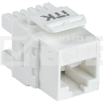 Модуль Keystone Jack кат. 5E UTP 110 IDC 180 град.  CS1-1C5EU-12  ITK, фото3