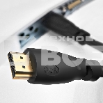 Кабель GCR PROF 0.5m HDMI версия 2.0, черный, OD9.0mm, 28/24 AWG, позолоченные контакты, Ethernet 18.0 Гбит/с, 3D, 4K, GCR-HM313-0.5m, тройной экран GCR Кабель PROF 0.5m HDMI версия 2.0, черный, OD9.0mm, 28/24 AWG, позолоченные контакты, Ethernet 18.0 Гби, фото3