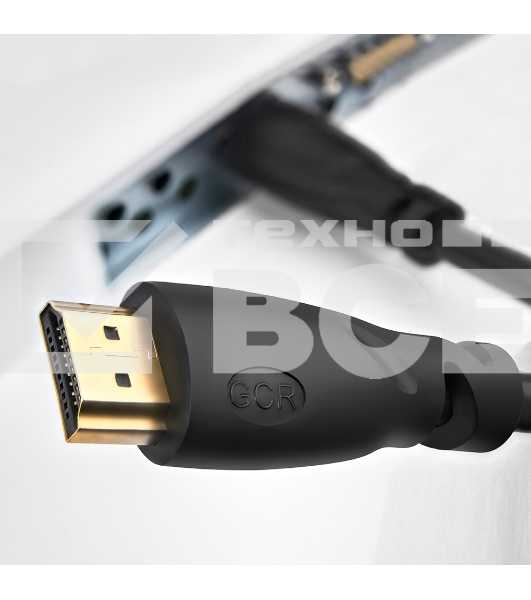 Кабель GCR PROF 0.5m HDMI версия 2.0, черный, OD9.0mm, 28/24 AWG, позолоченные контакты, Ethernet 18.0 Гбит/с, 3D, 4K, GCR-HM313-0.5m, тройной экран GCR Кабель PROF 0.5m HDMI версия 2.0, черный, OD9.0mm, 28/24 AWG, позолоченные контакты, Ethernet 18.0 Гби