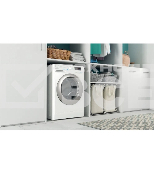 Стиральная машина Indesit BWSE 71252X WSV RU белый, загрузка фронтальная 7 кг, 1200 об/мин., класс: А