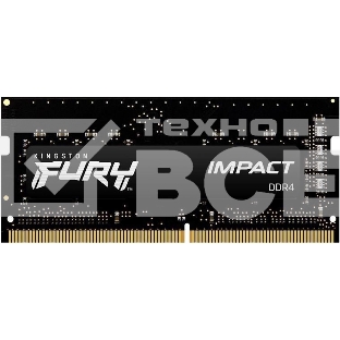 Оперативная память Kingston Fury Impact, DDR4, 8GB (1x8GB), 3200MHz, CL20, SO-DIMM