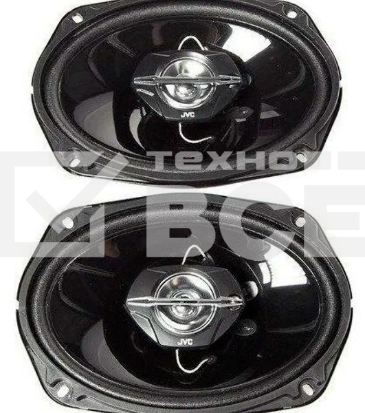 Колонки автомобильные JVC CS-J6930 400Вт 92дБ 4Ом 15x23см (6x9дюйм) (ком.:2кол.) коаксиальные трехполосные