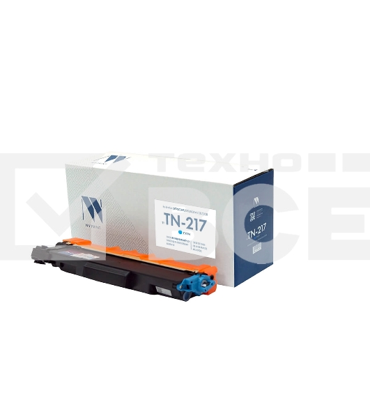 Картридж NVP совместимый NV-TN-217 Голубой для Brother L3770CDW/L3550CDW/L3230CDW (2300k)