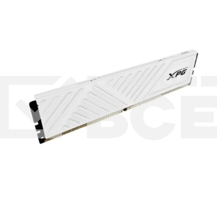 Оперативная память XPG Gammix D35, DDR4, 8GB (1x8GB), 3200MHz, CL16, UDIMM, с радиатором, белый