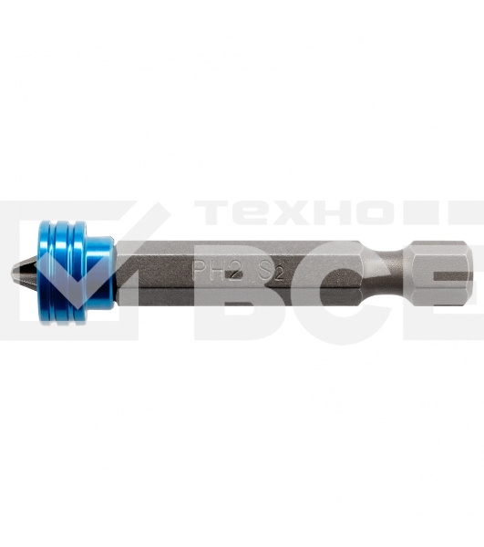 Бита GROSS PH 2x50 мм с ограничителем и магнитом, для ГКЛ, S2Gross 11456