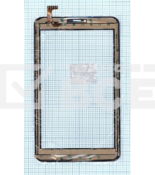 Сенсорное стекло (тачскрин) для Prestigio Grace 5588 4G, черное