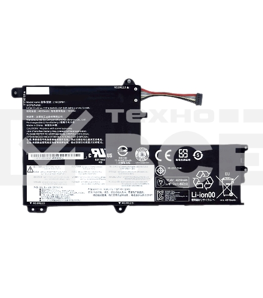 Аккумуляторная батарея для ноутбука Lenovo Ideapad Flex 4 1470 11.4V 4610mAh