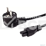 Кабель питания Filum FL-PC10-EU-C5-1M CEE 7/7- С5, 3х0.75мм , 220В, 10A, черный, 1 м., фото 1