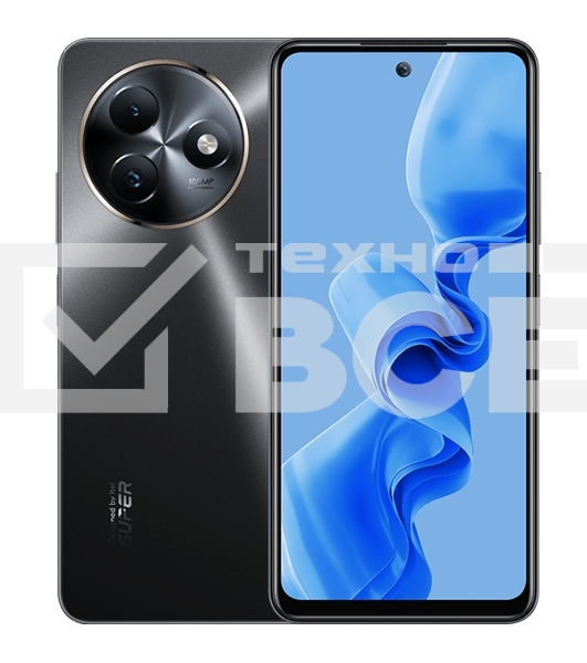 Смартфон Itel S24, 8/256Gb, черный