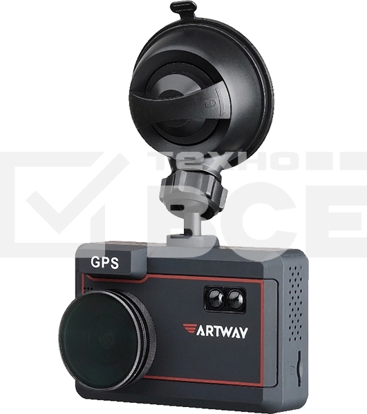 Видеорегистратор с радар-детектором Artway Combo MD-205 GPS черный