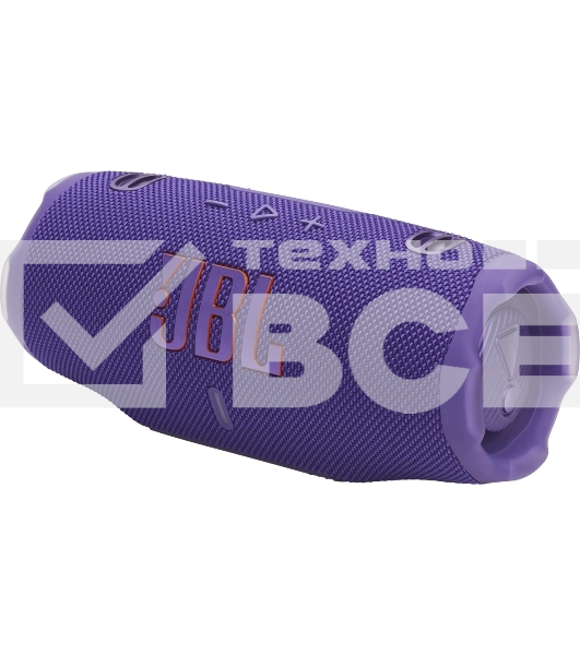 Портативная акустика JBLCHARGE6PUR пурпурный