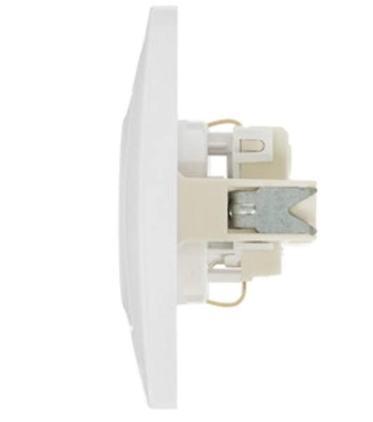 Розетка СП Blanca 16А 250В защ. шторки с заземл. бел. SchE BLNRS001111