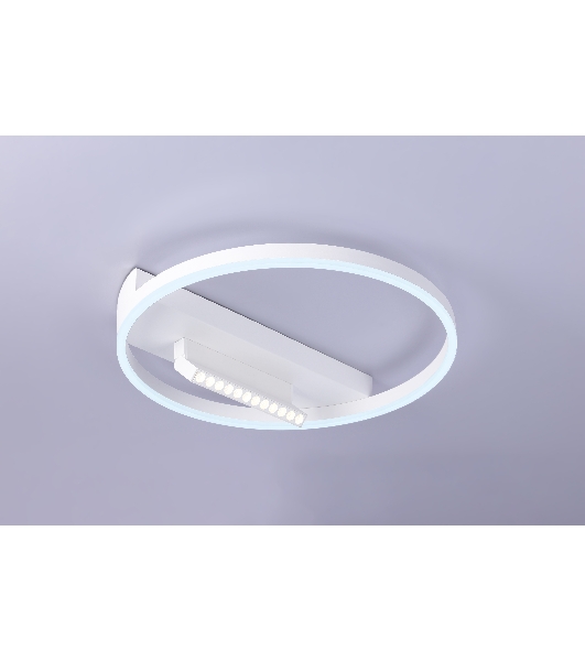 Светильник Ambrella light FL51457/1+1 WH белый 60W 3000K-6400K+4200K D500*110 (ПДУ РАДИО 2.4G)
