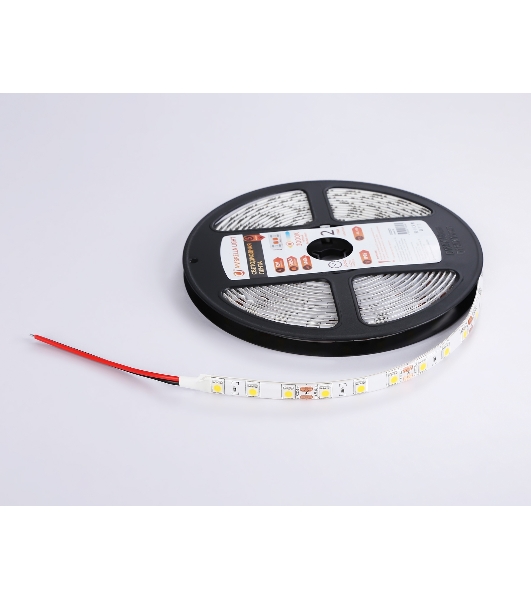 Светодиодная лента Ambrella light GS2101 5050 60Led/ 14.4W m/ 12V IP65 3000K/ 5000*10*2.87mm (2 конт.)