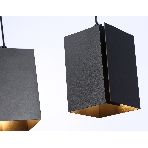 Светильник подвесной TN5133/2 BK черный E27/2 max 40W 260*80*1150, фото 1