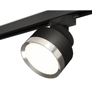 Светильник Ambrella light XT8102003 SBK/PSL черный песок/серебро полированное GX53 (A2526, A2106, C8102, N8118)