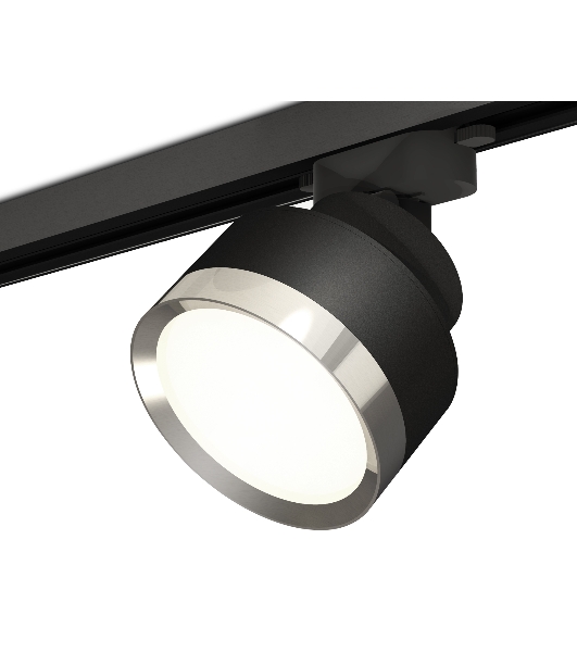 Светильник Ambrella light XT8102003 SBK/PSL черный песок/серебро полированное GX53 (A2526, A2106, C8102, N8118)