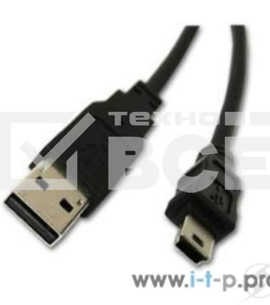 Кабель Gembird PRO CCP-USB2-AM5P-6 USB 2.0 кабель для соед. 1.8м  А-miniB (5 pin)  позол.конт., пакет 