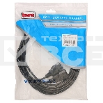 Кабель-удлинитель питания Buro AN23-1008-5 IEC320-C13/IEC320-C14 5м, фото4
