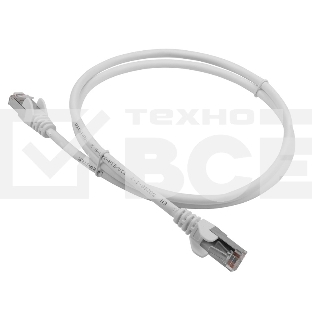 Кабель Патч-корд Lanmaster FTP LAN-PC45/S5E-0.5-GY вилка RJ-45-вилка RJ-45 кат.5е 0.5м серый LSZH (уп.:1шт)