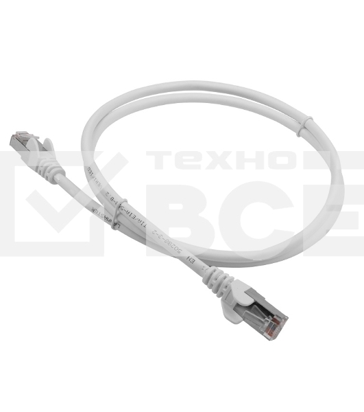 Кабель Патч-корд Lanmaster FTP LAN-PC45/S5E-0.5-GY вилка RJ-45-вилка RJ-45 кат.5е 0.5м серый LSZH (уп.:1шт)