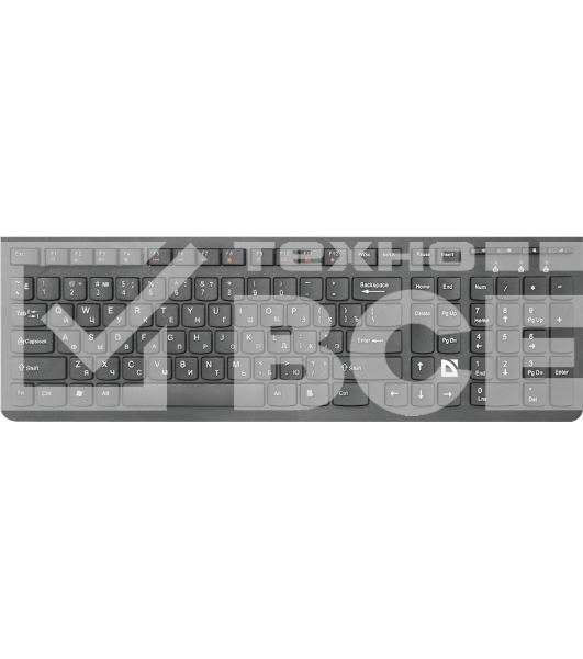 Клавиатура Defender ULTRAMATE SM-535 RU беспроводная USB, радиоканал, черный