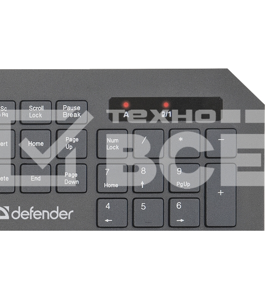 Клавиатура + мышь Defender Berkeley C-925 Nano B Черный