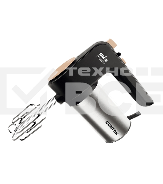 Миксер Centek CT-1123 Beige 800Вт, 6 скоростей +турбо, взбивание/замешивание