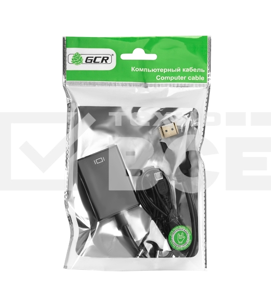 Greenconnect Мультимедиа professional конвертер-переходник HDMI > VGA +audio + micro USB для доп.питания, GCR-HD2VGA3 Greenconnect Мультимедиа professional конвертер-переходник HDMI > VGA +audio + micro USB для доп.питания, GCR-HD2VGA3