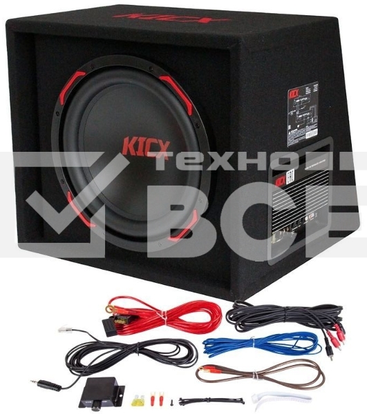 Сабвуфер автомобильный Kicx GT311BPA 350Вт активный (30см/12