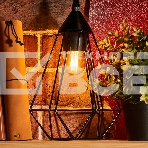 Лампа светодиодная филаментная Rexant Шарик GL45 9.5 Вт 950 Лм 2400K E27 золотистая колба, фото2