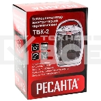 Тепловентилятор Ресанта ТВК-2, серебристый, 900/1800 Вт, 18 м2, термостат, поворот корпуса 67/2/4, фото13