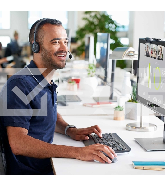 Гарнитура Logitech Headset H111 Stereo grey (981-000594/981-000593/981-000588)