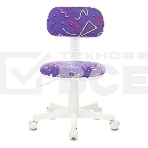 Кресло детское Бюрократ CH-W201NX Sticks 08 фиолетовый, крестовина пластик, фото6