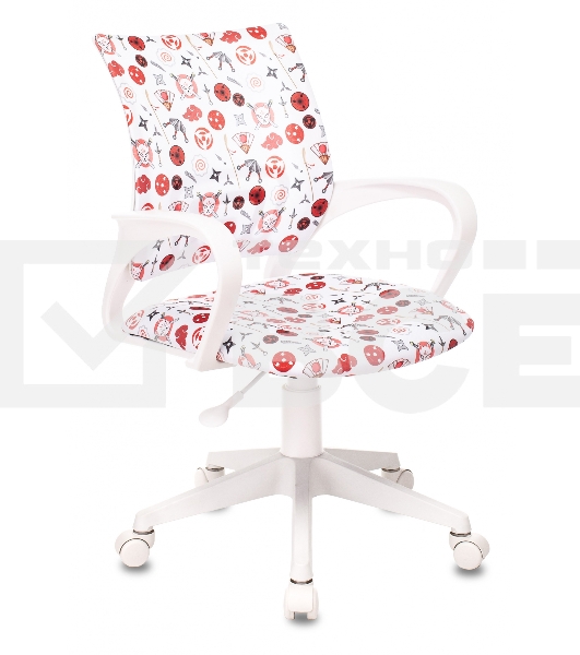 Кресло детское Бюрократ KD-W4 белый крестовина пластик пластик белый