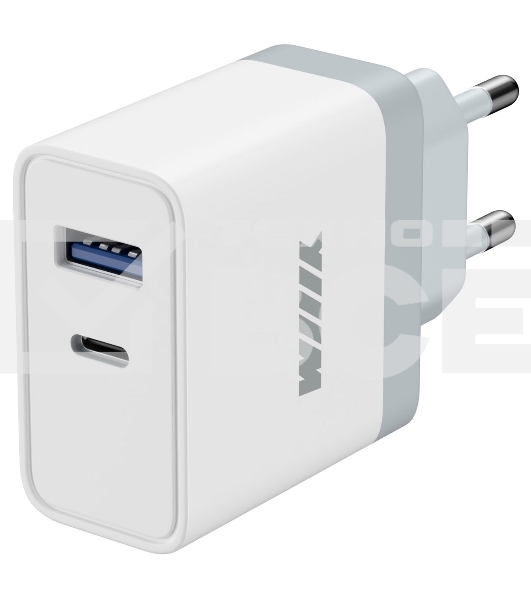 Сетевое зарядное устройство Wiiix UNN-4-2-01-QC 2.4A+3A PD+QC белый