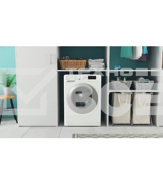 Стиральная машина Indesit BWSE 71252X WSV RU белый, загрузка фронтальная 7 кг, 1200 об/мин., класс: А