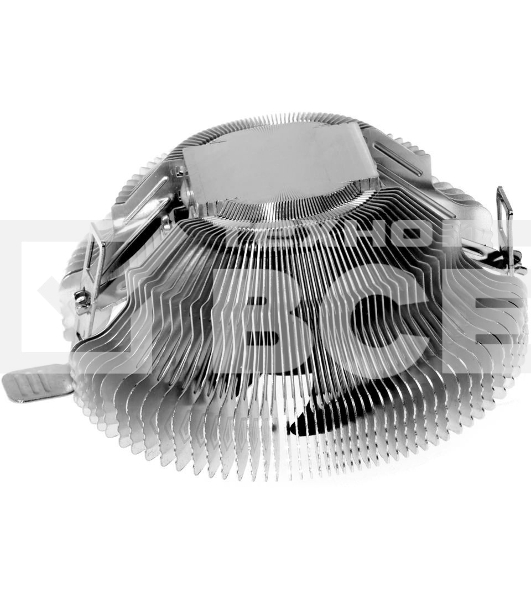 Кулер Cooler ID-Cooling DK-01S серебристый/черный 80мм алюминий 2200rpm 24db 3-pin 65W
